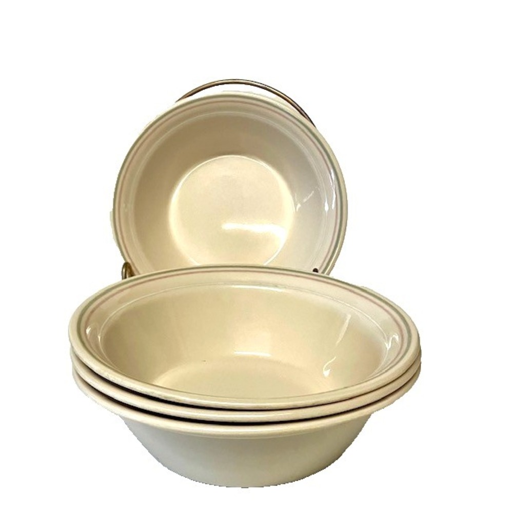 Set of 4 Corelle SPRING POND Round Coupe Cereal Bowl Made in USA